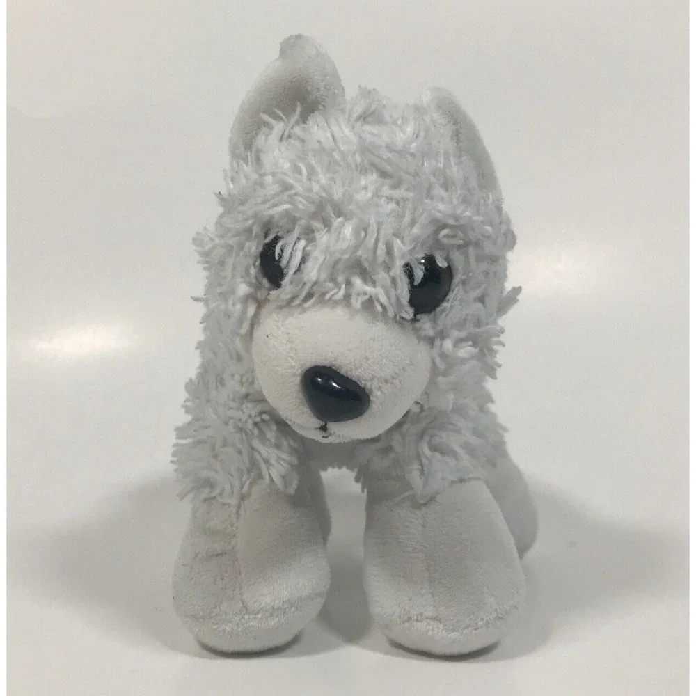 Wild Republic Arctic Wolf Mother and Pup Plush Stuffed Animal Set White 12228